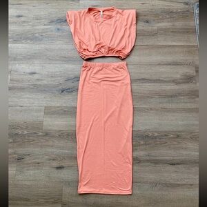 Women’s 2-piece crop skirt set